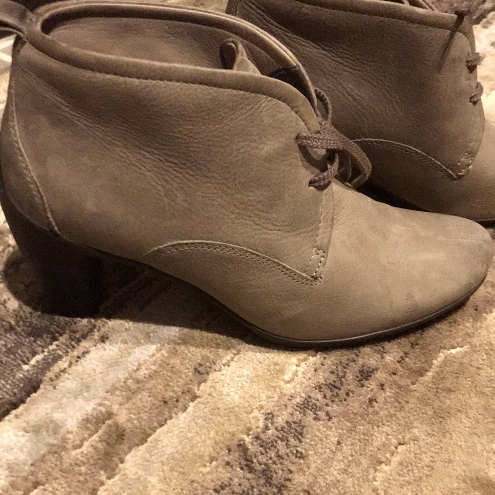 Ecco heeled ankle boots.